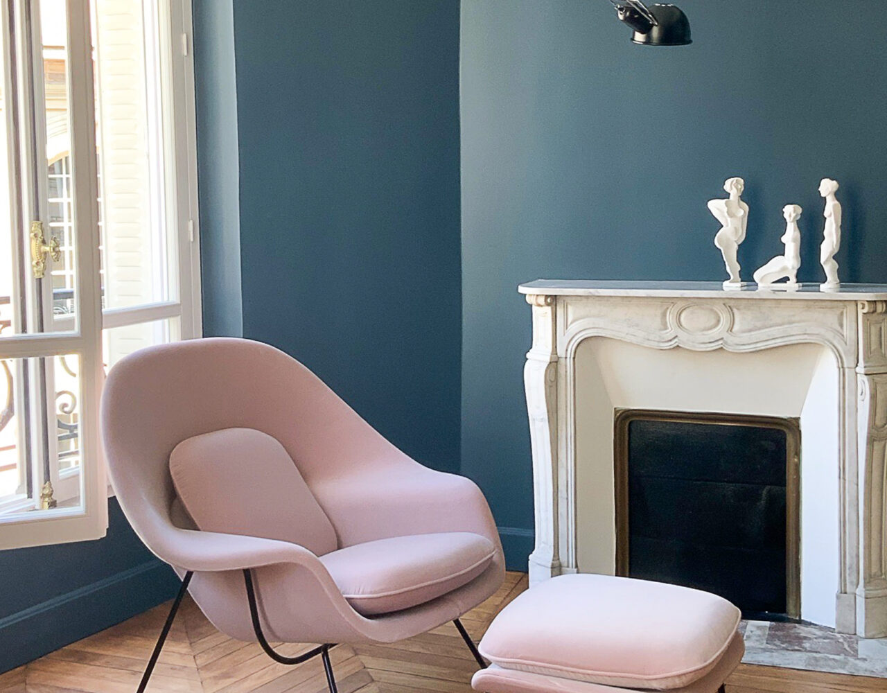 rénovation appartement parisien bureau