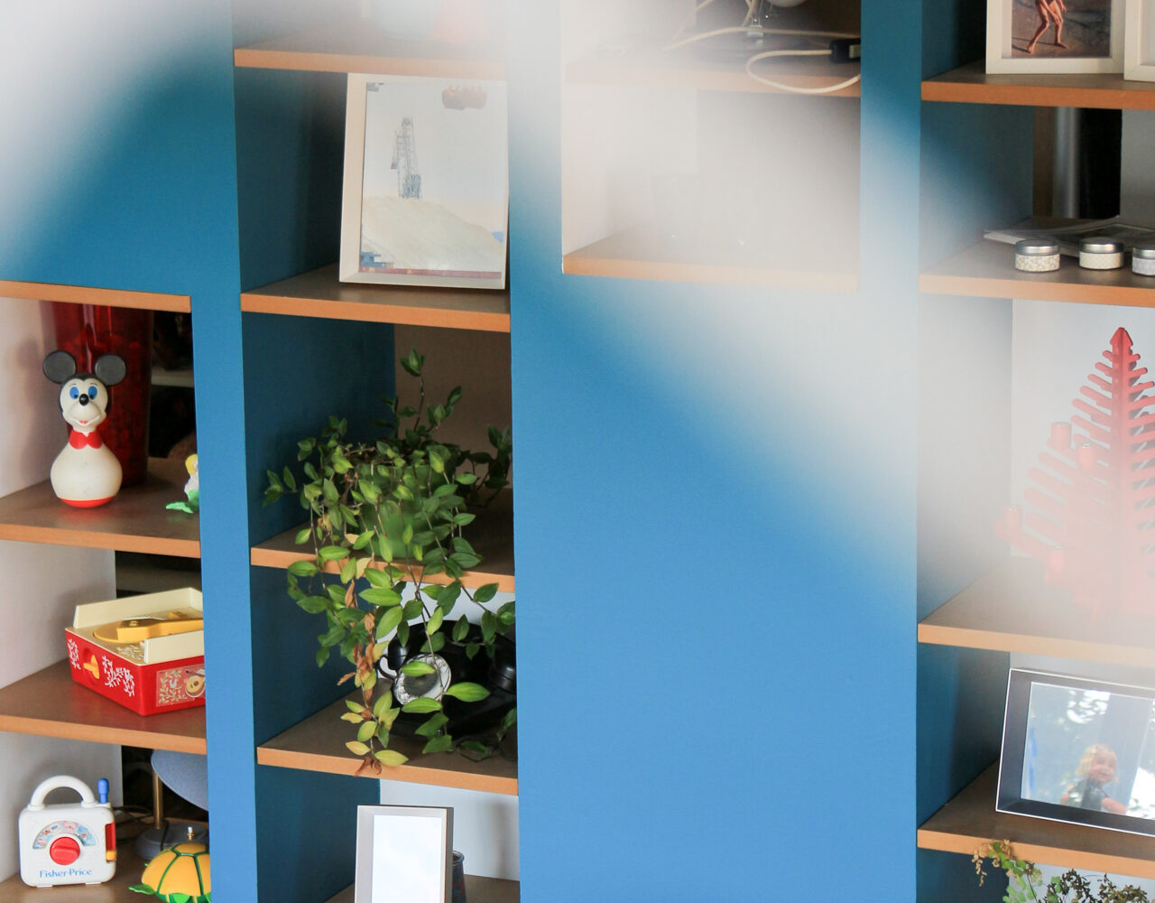 HAUTE COUTURE - photo intérieure cloison étagère sur mesure