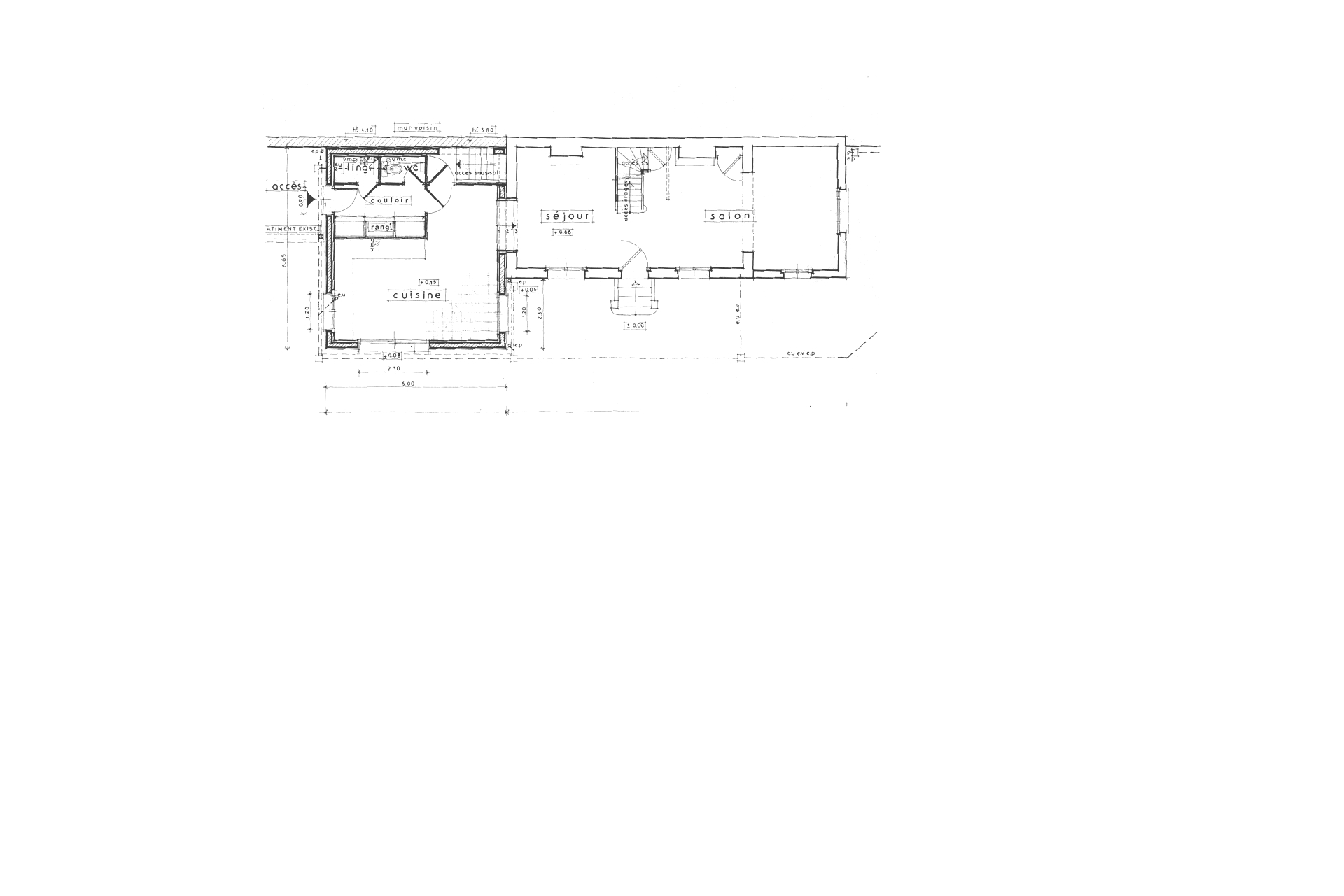 OFF – Plan existant