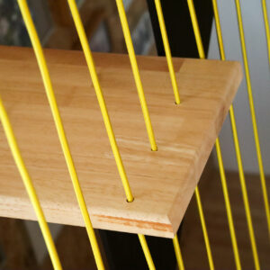 Maison ossature bois Bois-Guillaume Normandie escalier