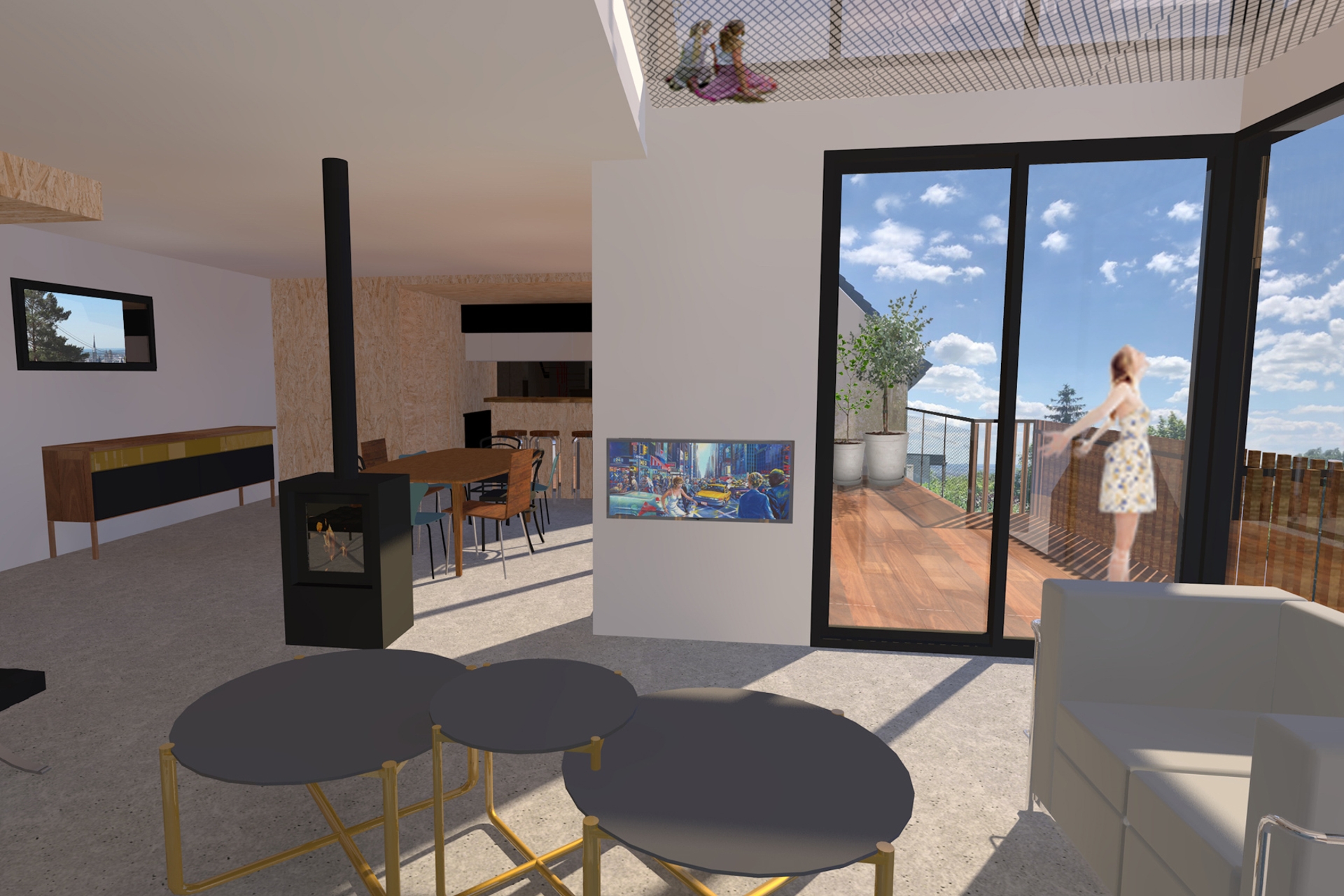 Maison ossature bois Bois-Guillaume Normandie