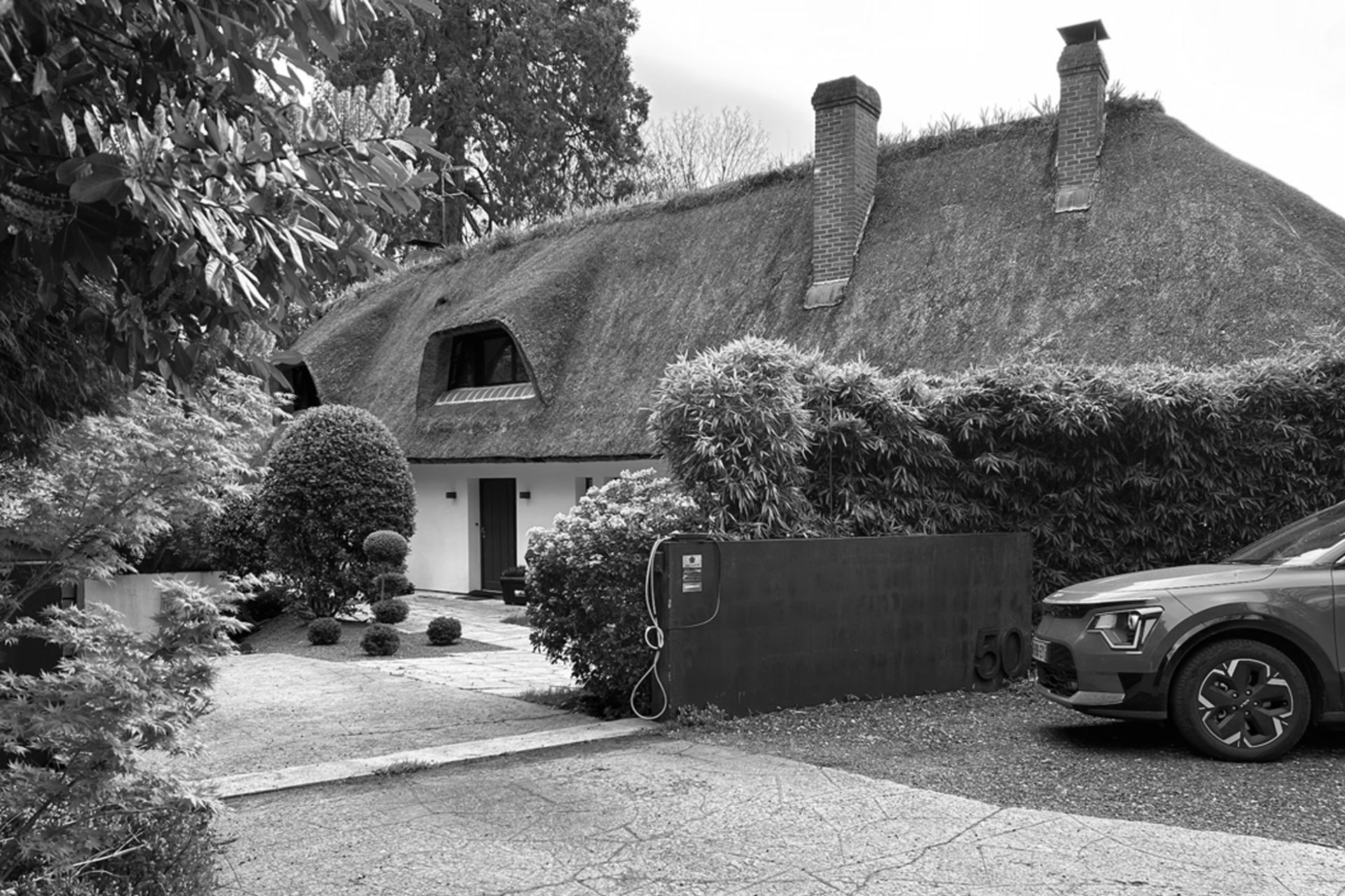 extension maison entrée bois longère Bihorel normandie rouen Aurélie Bardin Architecte
