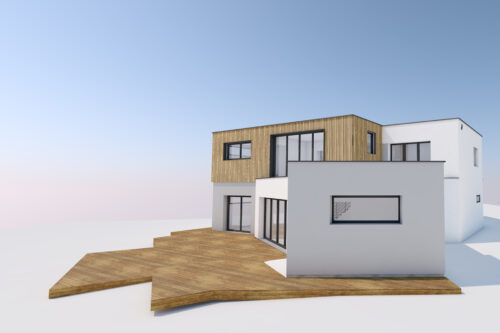 surélévation maison Le Havre normandie rouen Aurélie Bardin Architecte