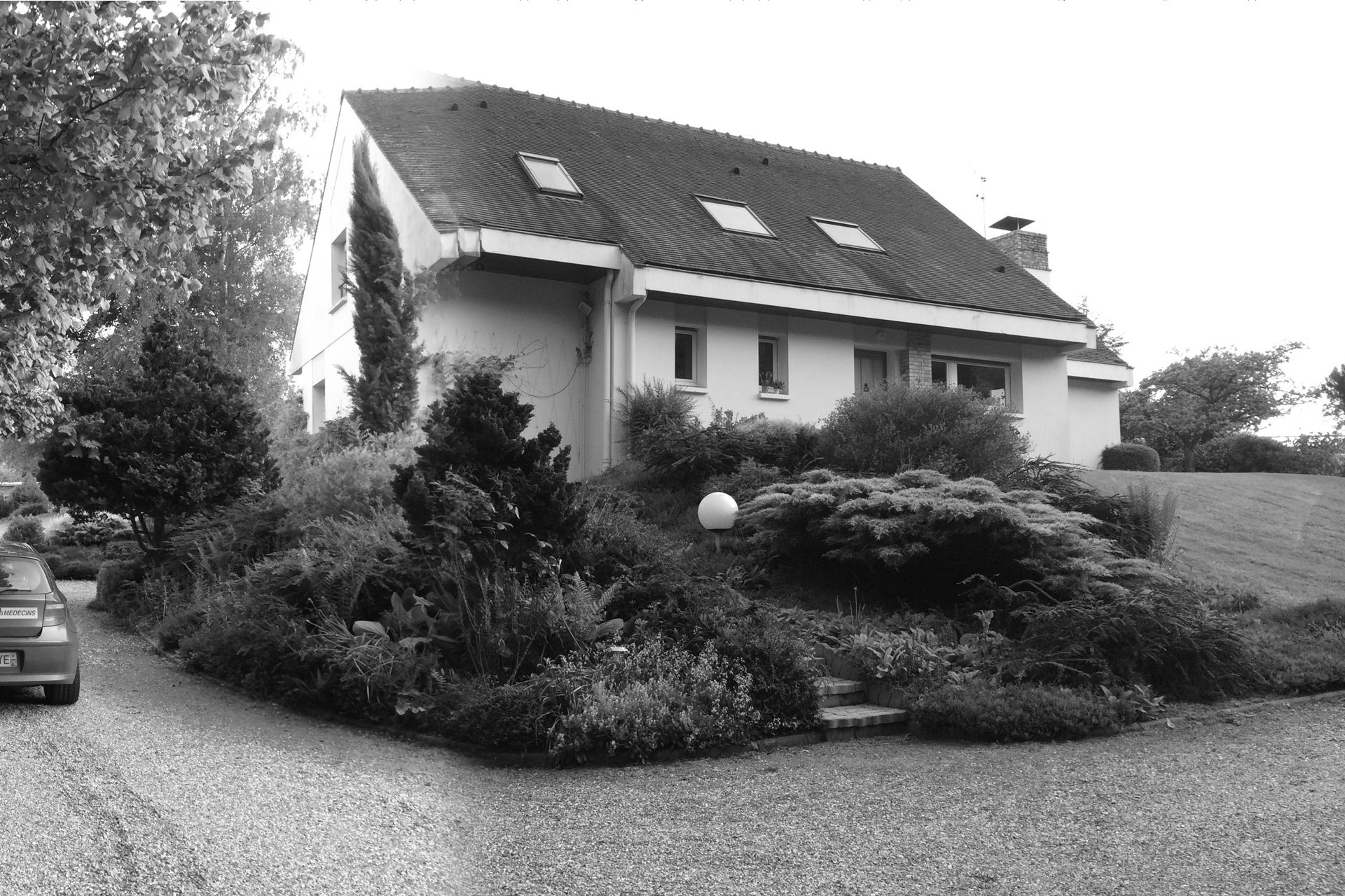 extension surélévation maison bois zinc normandie rouen Aurélie Bardin Architecte