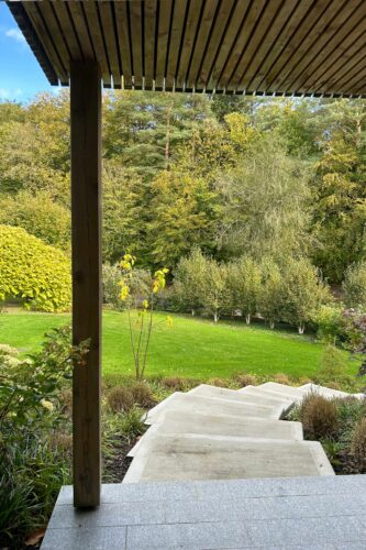 extension surélévation maison bois zinc normandie rouen Aurélie Bardin Architecte